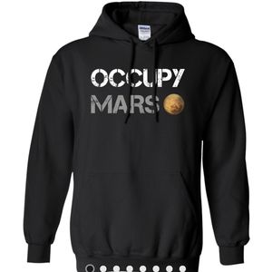 Men's Occupy Mars SpaceX hoodie
